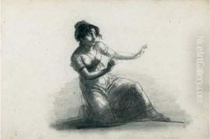 Jeune Femme Apeuree