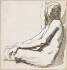 Jeune Femme Nue Assise Jeune Femme Nue Assise