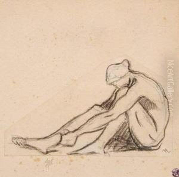 Seated Nude - view 1