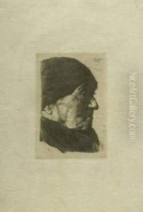 Bildnis Einer Alten Bauerin (profil Nach Rechts).