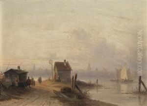 Scene Of Dordrecht"""" S Environs
