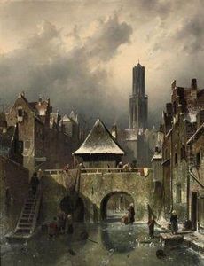 A Capriccio View Of The Dom Tower, Utrecht