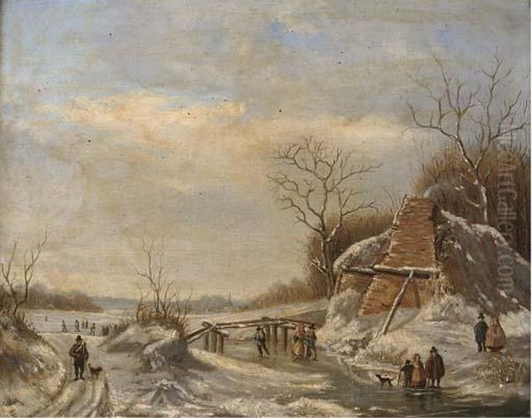 The Frozen Canal - view 1
