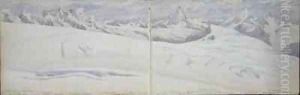 View from the Cima de Jazi by Arthur Cust