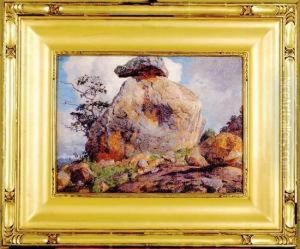 A Rock On The Lukenia Hills by William Robinson Leigh