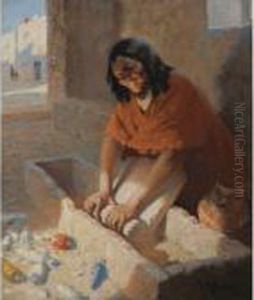 Indian Girl by William Robinson Leigh