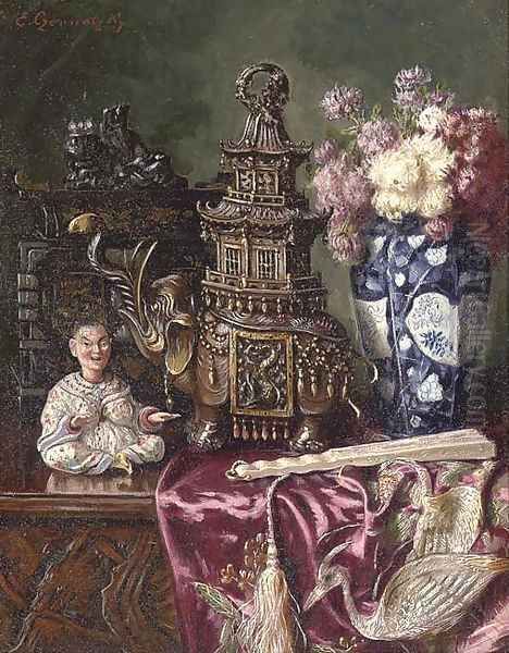 Oriental still life - view 1