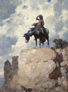 Navajo Scout by William Robinson Leigh