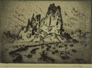 Southwestern Mountain View>. by William Robinson Leigh