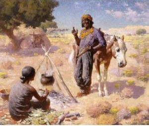 Navajo Courtship by William Robinson Leigh