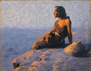Resting Water Carrier by William Robinson Leigh