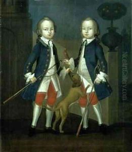 The Gosnall Twins Master Thomas and Master John Gosnall of Bentley