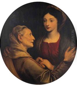 The Visitation by Giovanni Bernardo Carbone