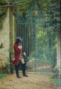 The Appointed Time by Edmund Blair Blair Leighton