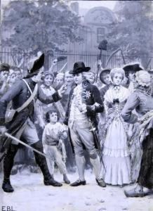 Magasine Illustration; French Revolution by Edmund Blair Blair Leighton