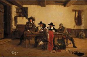 The Conspirators by Edmund Blair Blair Leighton