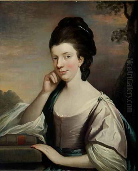 Portrait of a Lady thought to be Mrs Elizabeth Hartley - view 1