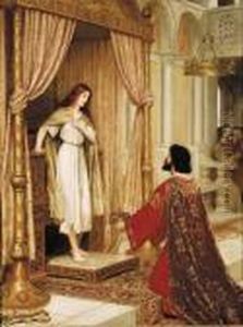 A King And A Beggar Maid by Edmund Blair Blair Leighton