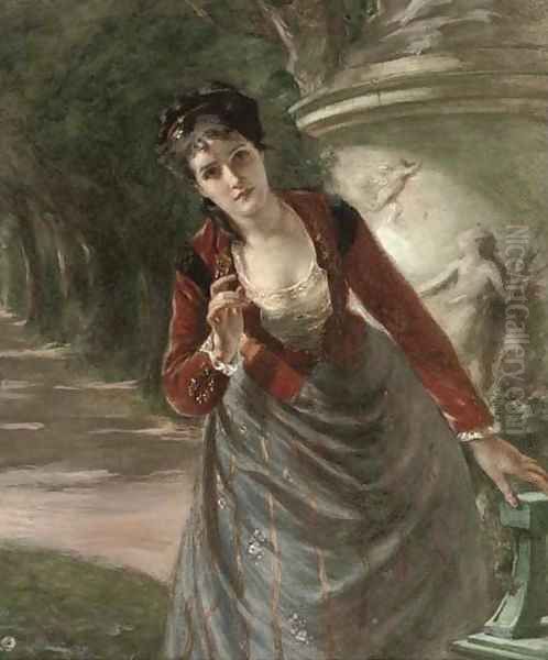 Portrait of Mary Paul Astor, wife of William Waldorf Astor - view 1