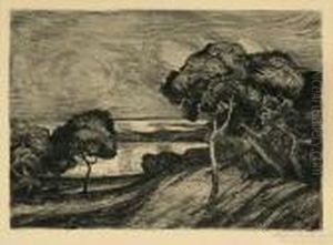 Weite Seenlandschaft by Walter Leistikow