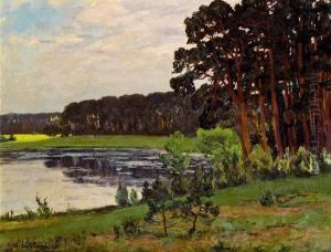 Landschaft Am See by Walter Leistikow