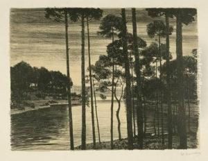 Abend Am Schlachtensee by Walter Leistikow