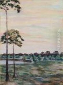 Pastellkreiden Auf Papier, Auf
Festen Karton 63 X 46,5 Cm Aufkaschiert, Unter Glas Gerahmt. Unten
Rechts In Grun Signiert by Walter Leistikow