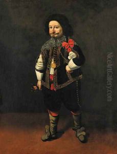 Portrait of a dwarf by Carlo Ceresa