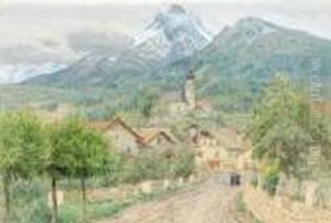 Dorfstrase Imsalzkammergut by Thomas Leitner