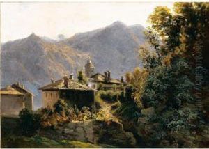 Lago D'orta, Boleto Con La Madonna Del Sasso Lago D'orta, Boleto Con La Madonna Del Sasso