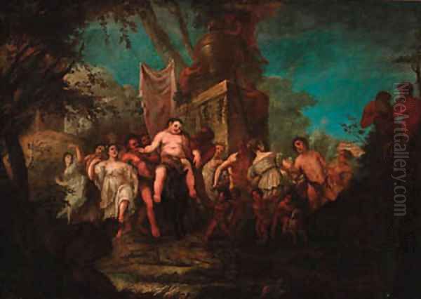 The Triumph of Silenus by Giulio Carpioni