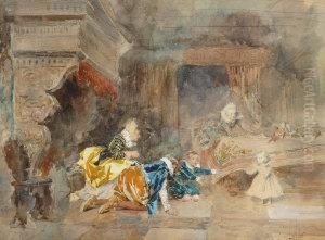 A L'instar Du Bon Roitlenri by Alexandre Louis Leloir
