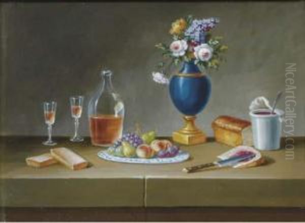 A Vase Of Flowers - view 1