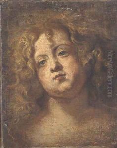 The head of a youth by Jan Cossiers