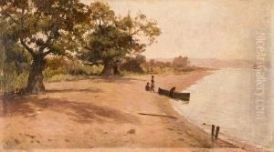 By The Beach, Salamina by Polychronis Lembessis