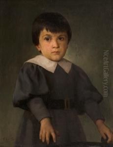 Portrait Of A Boy by Polychronis Lembessis