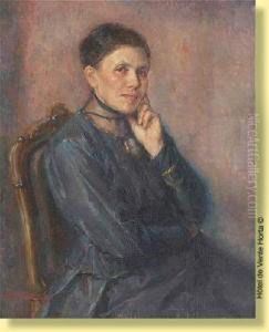 Portrait De Dame by Georges Lemmers
