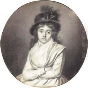 Portrait Of A Lady Wearing A Hat, Arms Crossed Portrait Of A Lady Wearing A Hat, Arms Crossed
