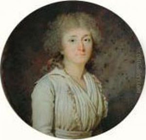 Portrait De Femme by Marie-Victoire Lemoine