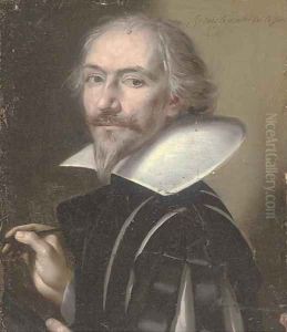 Portrait of an artist by Philippe de Champaigne