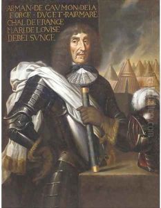 Portrait of Armand de Caumont, duc de La Force (c. 1580-1675) by Philippe de Champaigne