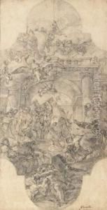 L'empereur Heraclius Ramene A Jerusalem La Vraie Croix, D'apres
Giovanani Coli Et Filippo Gherardi L'empereur Heraclius Ramene A Jerusalem La Vraie Croix, D'apres
Giovanani Coli Et Filippo Gherardi
