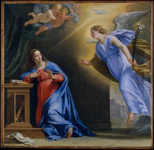 The Annunciation by Philippe de Champaigne