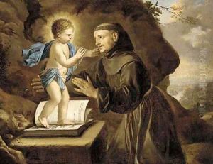 The vision of Saint Antony of Padua