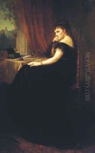 Portrait of Countesse Stollberg zu Stollberg (1827-1904)