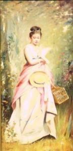 Woman With Dove