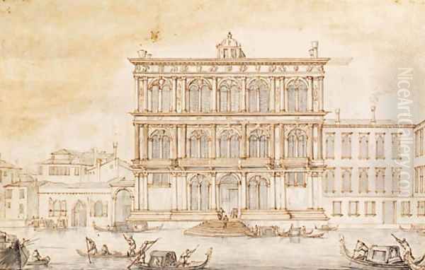 The Palazzo Grimani on the Grand Canal, Venice - view 1