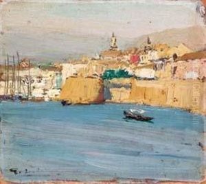 Veduta Di Porto by Giovanni Lentini