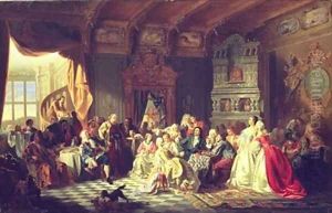 The Assembly under Peter the Great by Stanislaw Chlebowsky