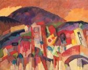 Kislovodsk by Aristarkh Vasilievic Lentulov